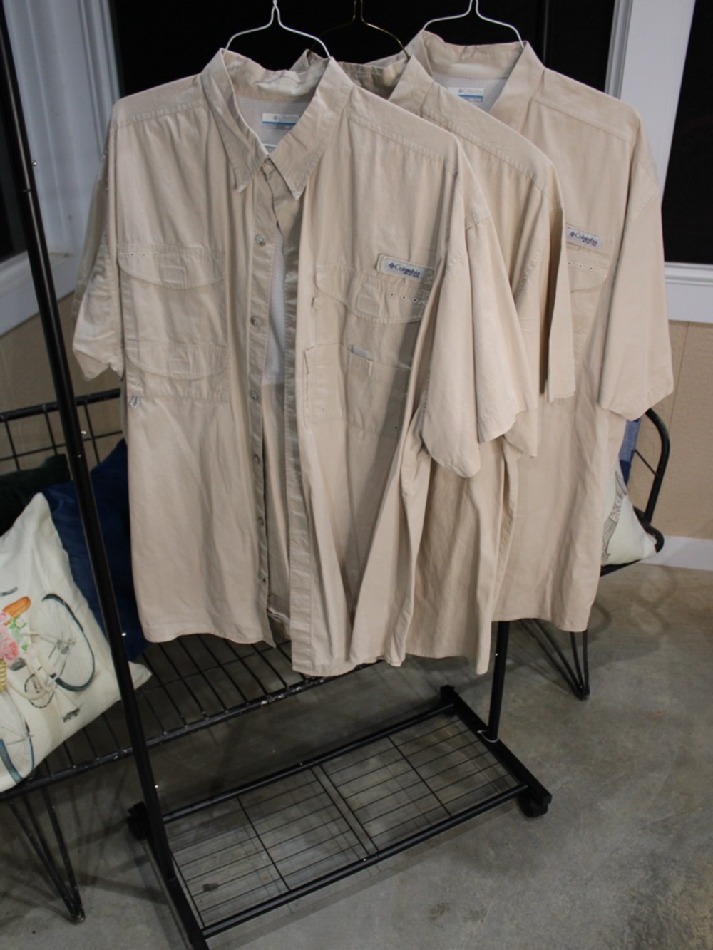 Columbia PFG Fishing Shirt Bundle Men’s XXL Short Sleeve Lot